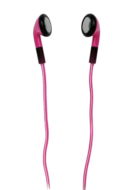 

Satzuma Electroluminescent Wired In-Ear Earphone, Pink