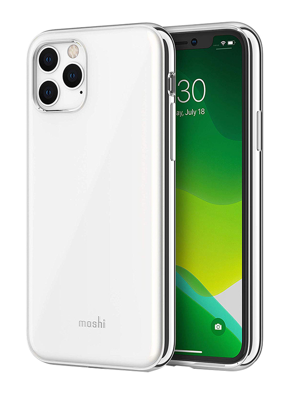 Moshi Apple iPhone 11 Pro Mobile Phone Case Cover, Iglaze Pearl White