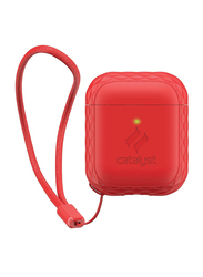 Catalyst Lanyard Case for Apple AirPods 1/2, Flame Red