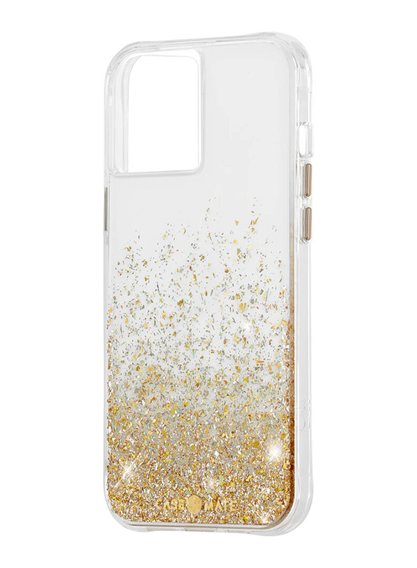 Case-Mate Apple iPhone 12 Pro Max Twinkle Ombre Mobile Phone Case Cover, Gold