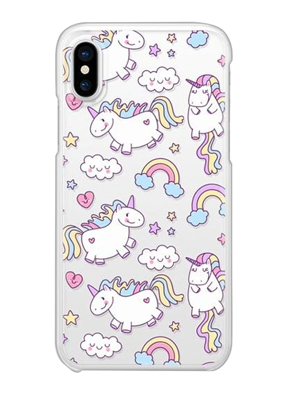 Snap Casetify Apple iPhone XS/X Unicorns Rainbows Mobile Phone Snap Case Cover, Unicorns Rainbows