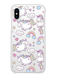 Snap Casetify Apple iPhone XS/X Unicorns Rainbows Mobile Phone Snap Case Cover, Unicorns Rainbows