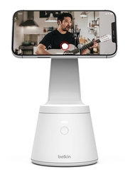 Belkin Apple iPhone 12 Series Magnetic Phone Mount with Face Tracking, White