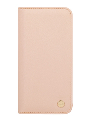 Moshi Overture 3-in-1 Apple iPhone 12 Pro Max Leather Folio Mobile Phone Case Cover, Pink