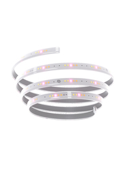 Nanoleaf Essentials Color Changing RGBCW Dimmable Bluetooth Smart Lightstrip Expansion, 1 Meter, Multicolour