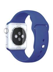 BeHello Premium Silicone Strap for Apple Watch 42mm/44mm, Blue