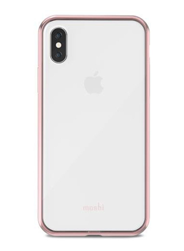 

Moshi Apple iPhone XS/X Vitros Mobile Phone Case Cover, Rose Gold