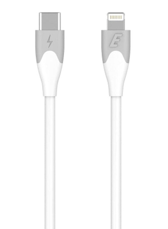 

Energizer 2-Meter USB-C to Lightning Charge & Sync Cable, C61CLNK, White