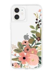 Rifle Paper Co. Apple iPhone 12 Mini Mobile Phone Case Cover, Garden Party Rose Clear