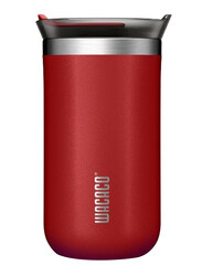 Wacaco 300ml Stainless Steel Octaroma Vacuum Insulated Travel Mug, Red