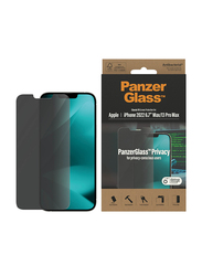 Panzerglass Apple iPhone 14 Plus 2022 Classic Fit Privacy Screen Protector, Clear
