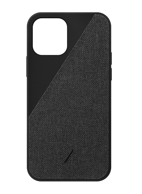 

Native Union Clic Canvas Apple iPhone 12 Pro Max Fabric Case, Black