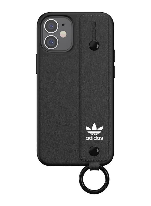 Adidas Originals Apple iPhone 12 Mini Handstrap Mobile Phone Case Cover, Black