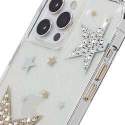 Case-Mate Apple iPhone 13 Pro Max Sheer Superstar Antimicrobial MagSafe Mobile Phone Case Cover, Clear