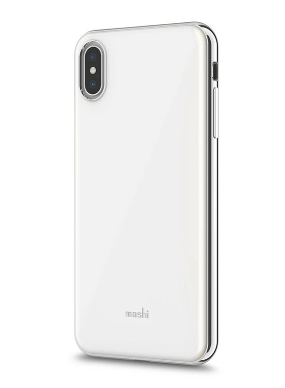 Moshi Apple iPhone XS/X iGlaze Mobile Phone Case Cover, Pearl White