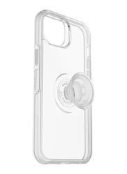 Otterbox Apple iPhone 14 Plus Otter + Pop Symmetry Plus MagSafe Mobile Phone Case Cover, Clear