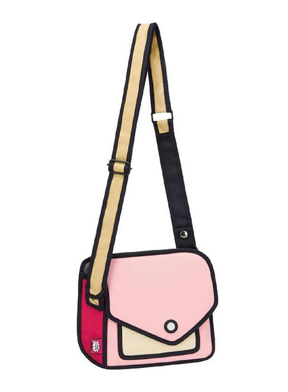 

Jump From Paper 6.3-Inch Giggle Shoulder Bag for Women, Pink