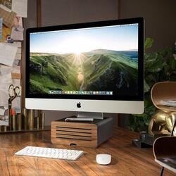 Twelve South Apple iMac and Display HiRise Pro Stand, Gunmetal