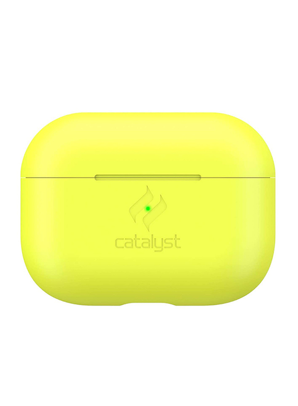 Catalyst Slim Case for Apple AirPods Pro, Neon Yellow