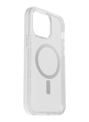 Otterbox Apple iPhone 14 Pro Max Symmetry Plus AntiBacterial & Drop Protection MagSafe Mobile Phone Case Cover, Clear