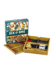 Professor Puzzle 6-in-1 Combination Wooden Games