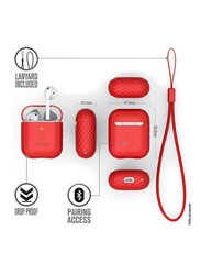 Catalyst Lanyard Case for Apple AirPods 1/2, Flame Red