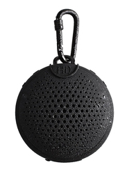 Boompods Aquablaster Waterproof Bluetooth Speaker, Black