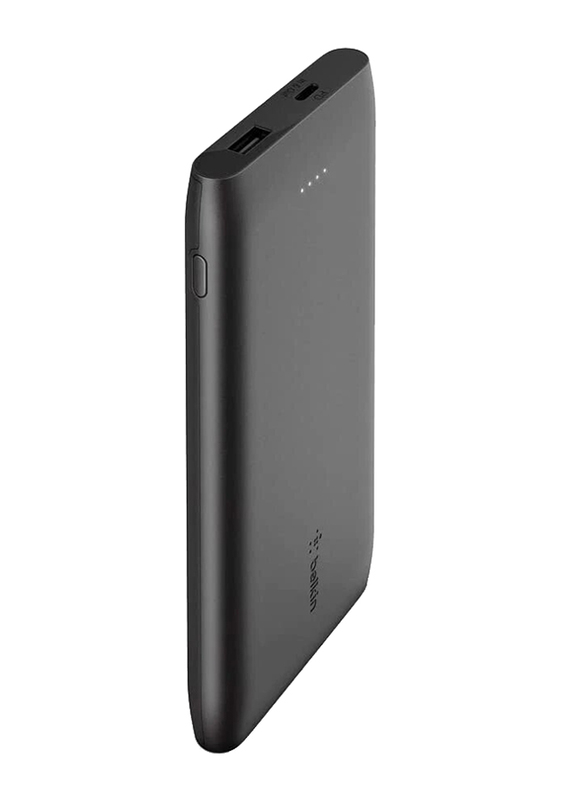 Belkin 10000mAh Boost Charge USB Type-C Power Bank, Powerful 18W PD Tablet & Smartphone Charger with cable included, Black