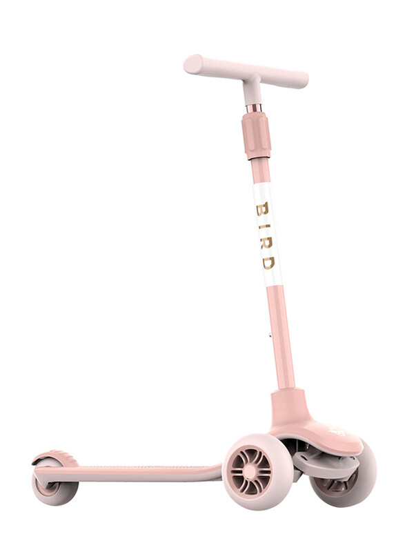 

Bird Kids 3 Wheels Leg Power Scooter Toy with Aircraft Grade Aluminum Handle Bar and Adjustable Height, Ages 3+