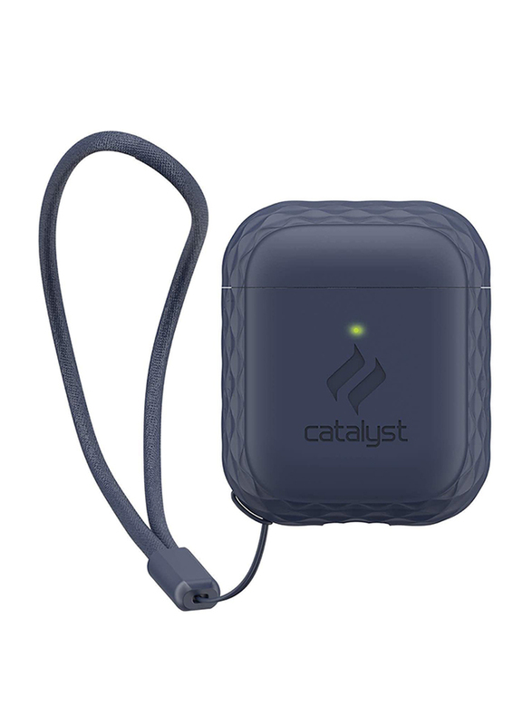 Catalyst Lanyard Case for Apple AirPods 1/2, Midnight Blue