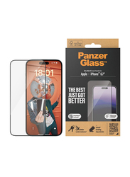 Panzerglass Apple iPhone 15 Plus 2023 Tempered Glass Ultra Wide Screen Protector, Clear