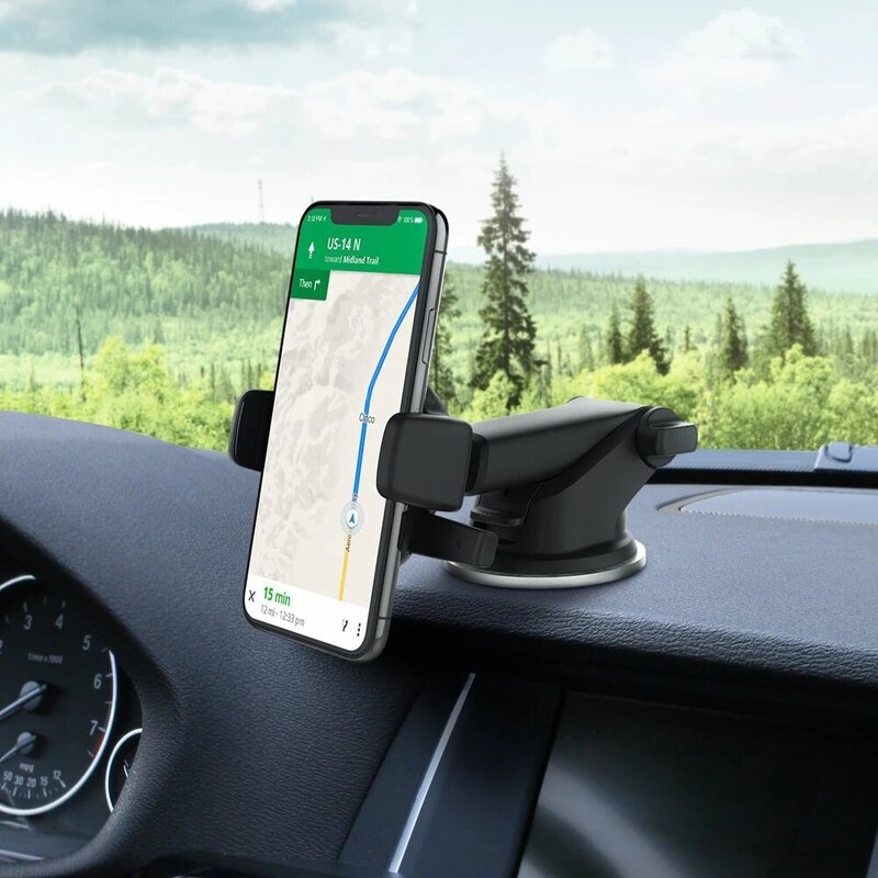 Iottie Easy One Touch Mini Dashboard Mount, Black