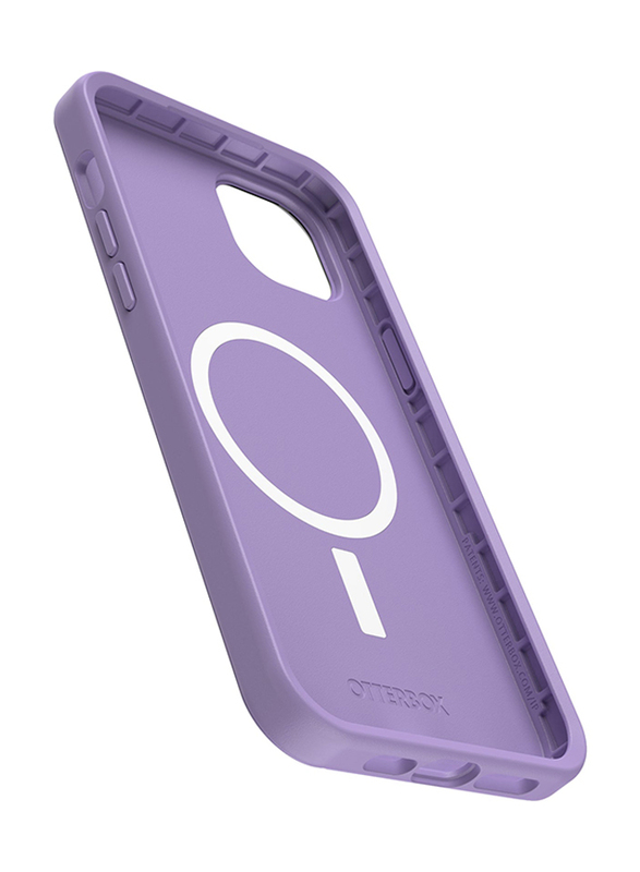 Otterbox Apple iPhone 14 Plus Symmetry Plus AntiBacterial & Drop Protection MagSafe Mobile Phone Case Cover, Purple