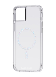 Case-Mate Apple iPhone 14 Plus 2022 Twinkle Clear Mobile Phone Case Cover with Magsafe, Diamond