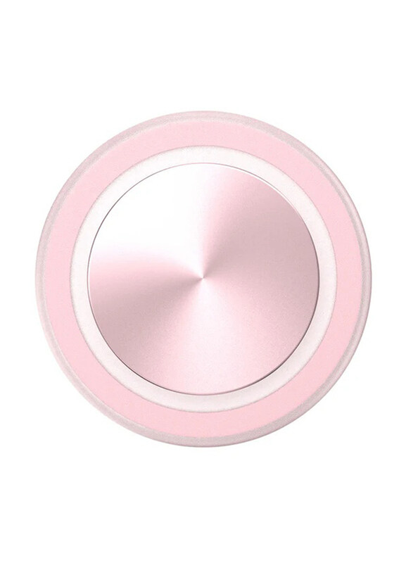 

PopSockets Apple iPhone 15/14/13/12 MagSafe Metallic Pop Magnetic Phone Grip with Stand, Pink