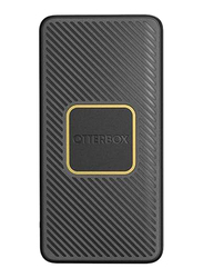 Otterbox 10000mAh Qi Wireless 18W Fast Charging Power Bank with USB Type-C Input, Black