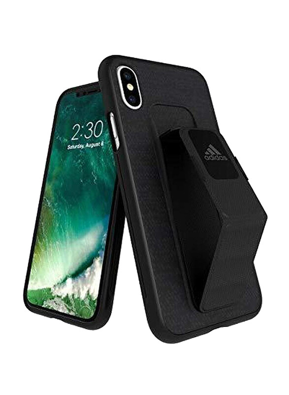 

Adidas Apple iPhone XS Max Folio Grip Mobile Phone Case Cover, Black