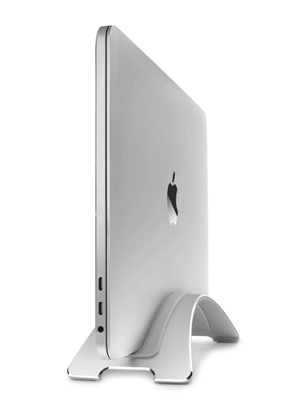 Twelve South Bookarc Vertical Stand for Apple MacBook Air 13-inch & MacBook Pro 13/15/16-inch, Silver