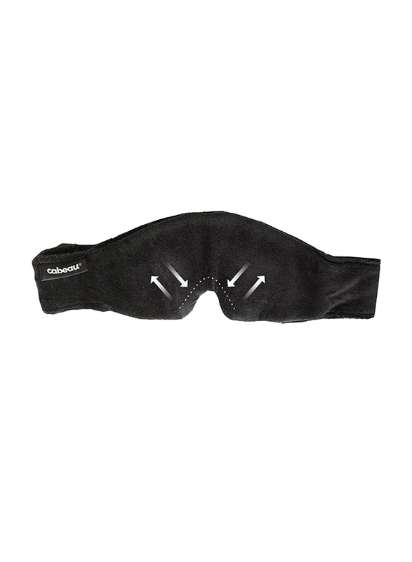 Cabeau Midnight Magic Sleep Mask, Black, 1 Mask