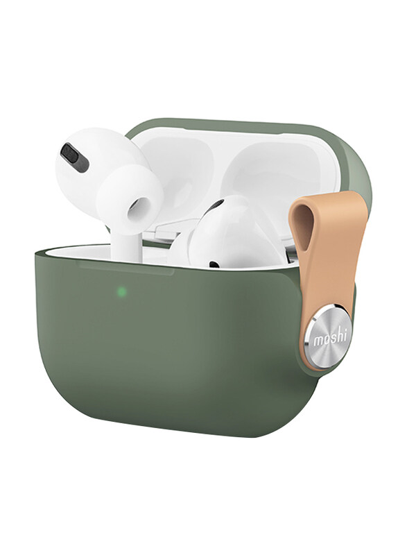 

Moshi Pebbo Case for Apple AirPods Pro, Mint Green