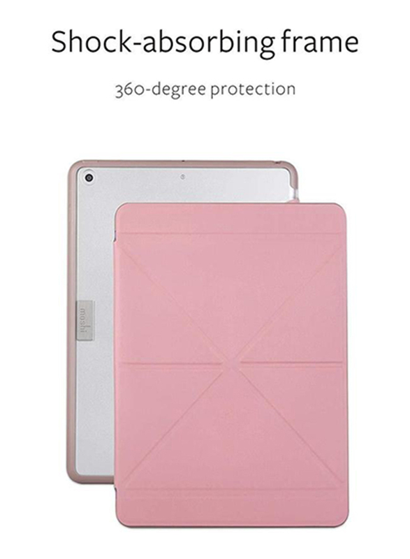 Moshi Apple iPad 2017 Versa Tablet Flip Case Cover, Sakura Pink