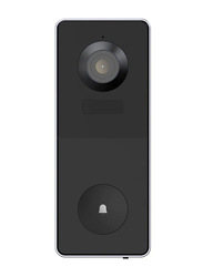 Arenti B1 Battery Powered Wireless Security Camera Doorbell with 32GB SD Card, WiFi, 1080P FHD, Night Vision, 2-Way Audio, Motion Detection, Works with Alexa & Google, Black