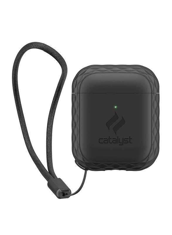 Catalyst Lanyard Case for Apple AirPods 1/2, Stealth Black