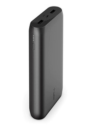 Belkin 20000mAh Boost Charge USB Type-C Power Bank, Powerful 15W Tablet and Smartphone Charger with Cable, Black