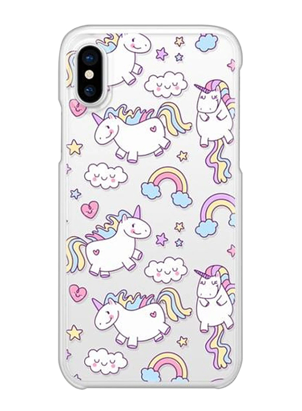 Snap Casetify Apple iPhone XS/X Unicorns Rainbows Mobile Phone Snap Case Cover, Unicorns Rainbows