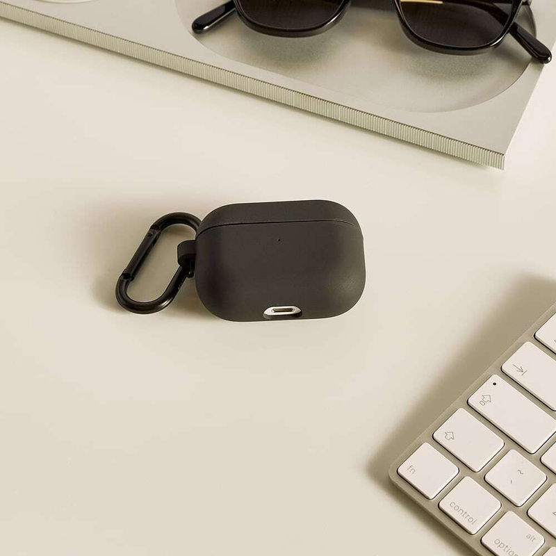 Native Union Roam Smooth Silicone Case for Apple AirPods Pro, Black