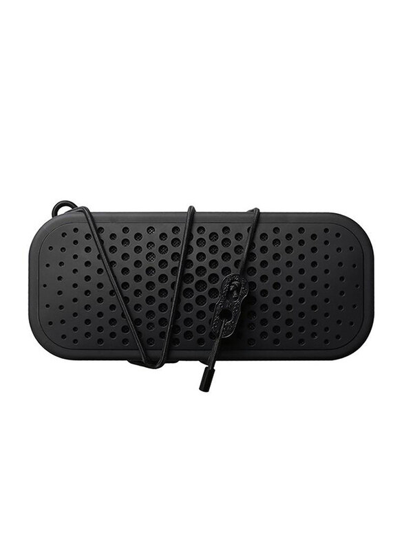 

Boompods Waterproof Bluetooth Speaker with Bungee Strap, Shockproof, Black