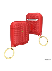 Catalyst Key Ring Case for Apple AirPods 1/2, Flame Red