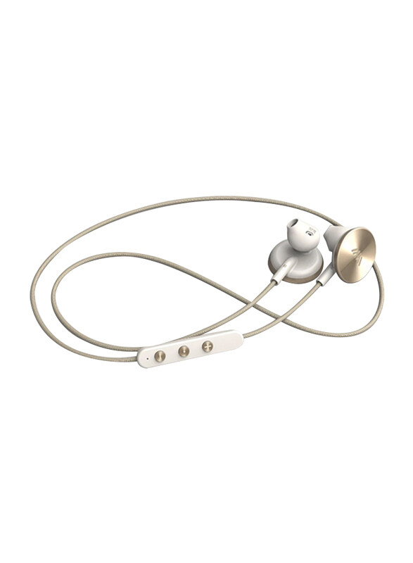 

Iam Plus Buttons Bluetooth Wireless In-Ear Headphones, Gold