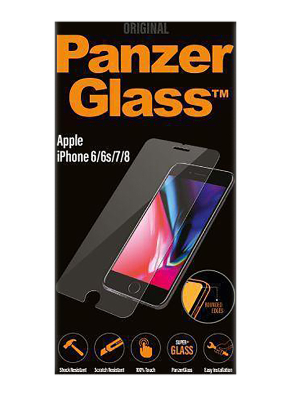 PanzerGlass Apple iPhone 8/7 Mobile Phone Screen Protector, Clear